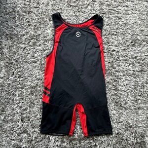 Virus Elevate V2 MEns Singlet Black & Red 3XL Rare Hard to Find